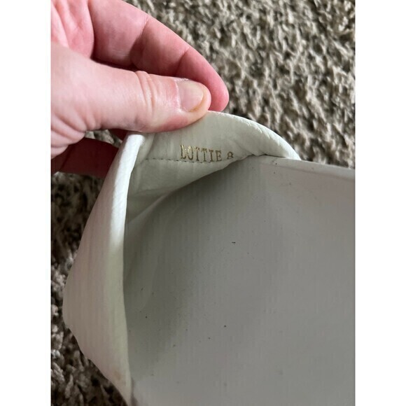 Ccocci white‎ slide sandals size 8 - Picture 5 of 5